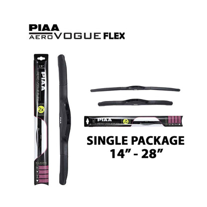 PIAA AERO VOGUE FLEX Car Wiper ( 24" ) - Black (Barcode: 4960311050995 )