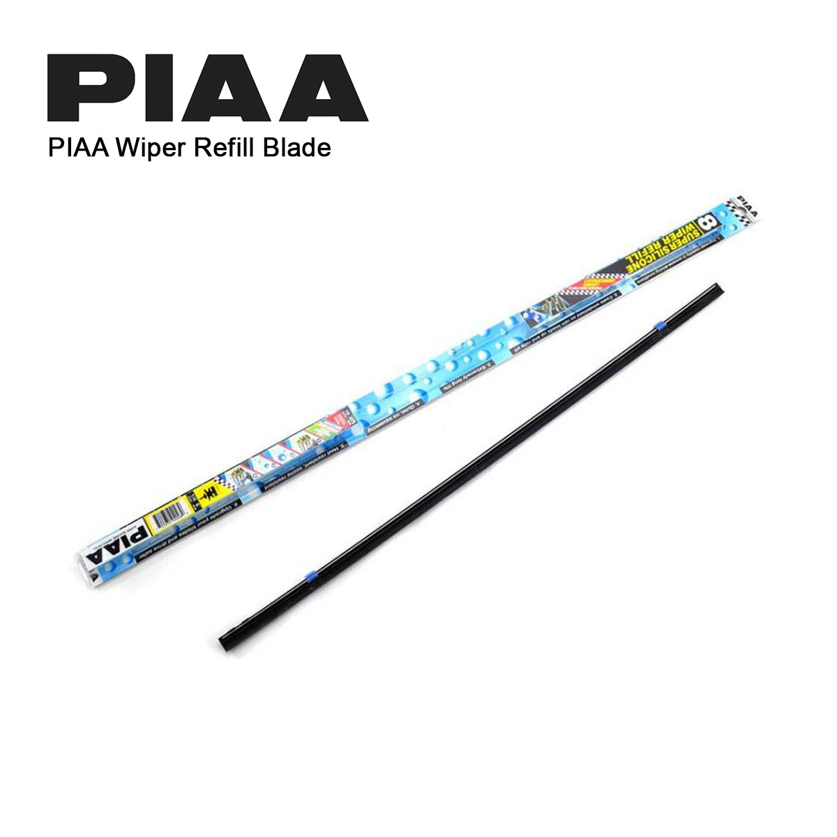 PIAA SILICONE WIPER REFILL for Radix & Aero Vogue Blade ( 16" ) ( 6mm ) (Barcode: 722935940403 )
