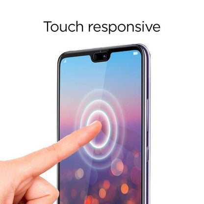 Spigen GlASt R Slim Premium Tempered Glass Screen Protector for Huawei P20 - Clear ( Barcode : 8809565307348 )