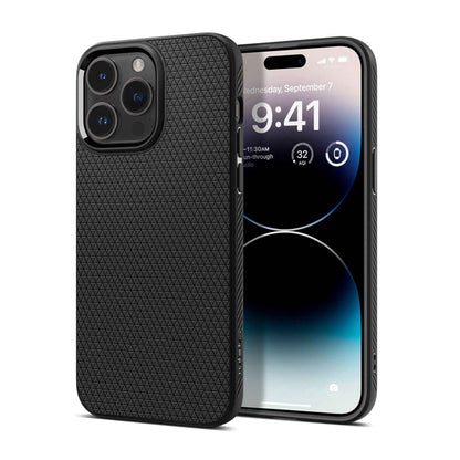 Spigen Liquid Air for iPhone 14 Pro - Matte Black (Barcode: 8809811864540 )