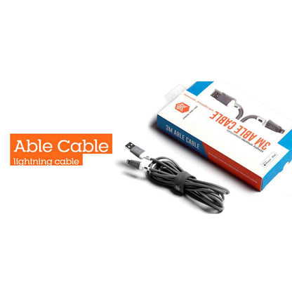 STM Able USB-A to Lightning Cable (1m) - Fast Charging and Data Transfer 2.4A ( Barcode : 765951762635 )