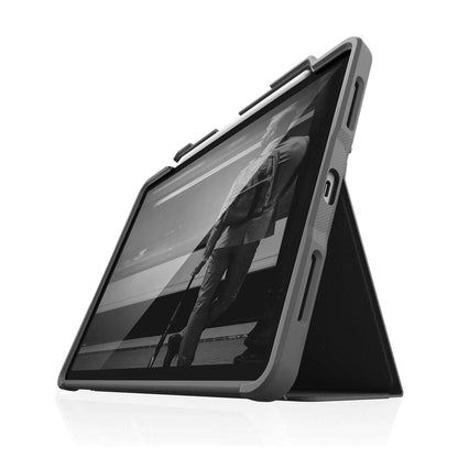 STM Dux Plus for iP@d Pro 12.9" ( 5th - 4th - 3rd Gen ) ( 2021 - 2020 - 2018 ) - Black (Barcode: 810046111802 )