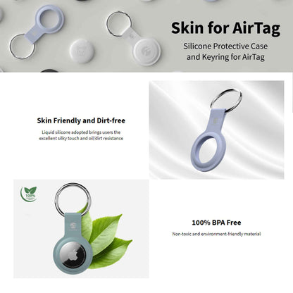 SwitchEasy Skin Case For AirTag - Exquisite Blue (Barcode: 4895241101342 )