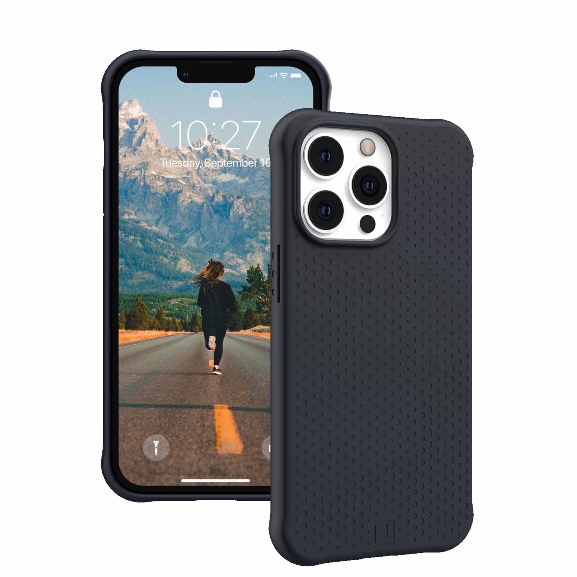 UAG [U] Dot  for iPhone 13 Pro Max 6.7" 5G - 16 ft. Drop Protection - Black (Barcode: 810070365486 ) - Forexengineer-malaysia