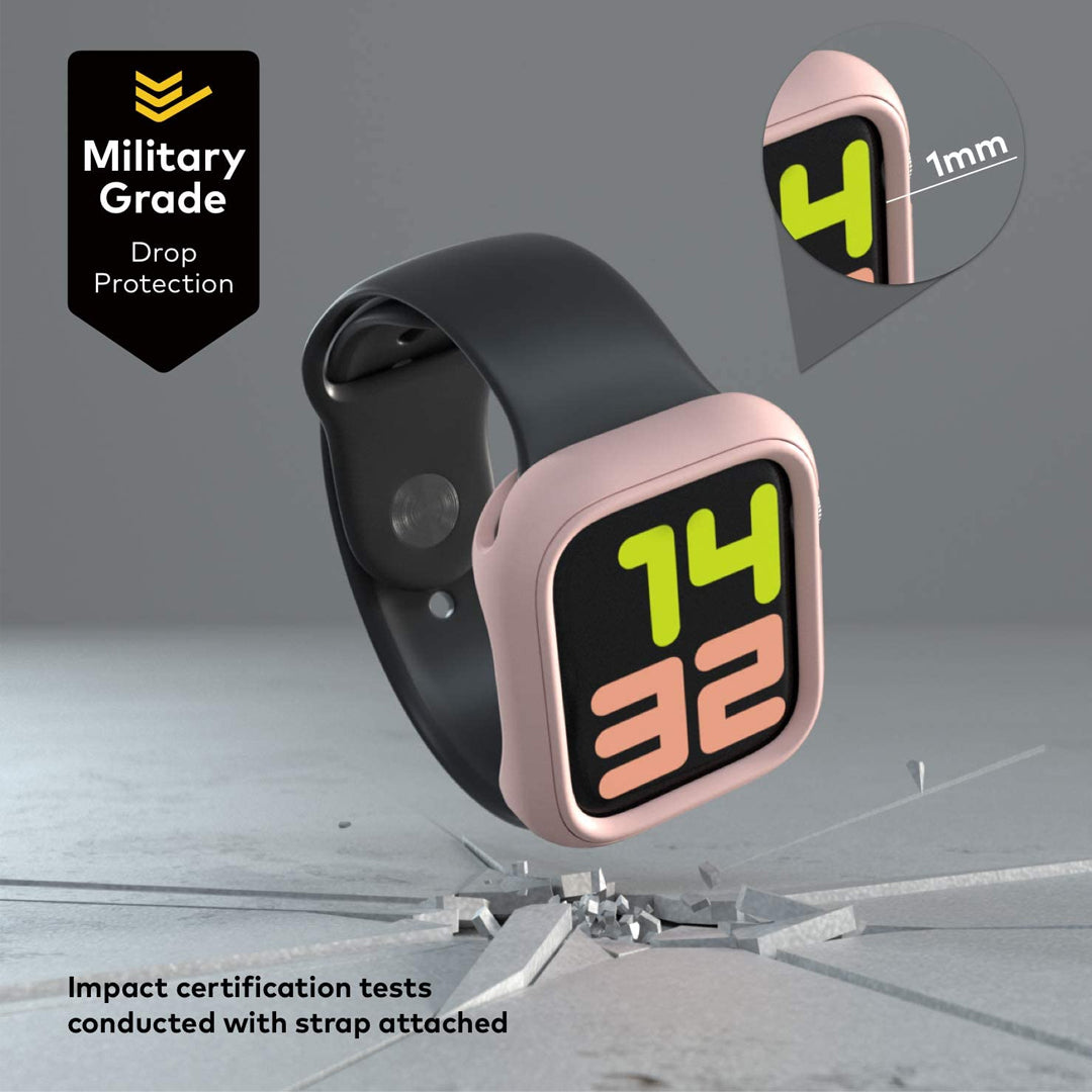Rhinoshield CrashGuard NX for Apple Watch Series 7 ( 45mm ) - Blush Pink (Barcode: 4711203597124 )