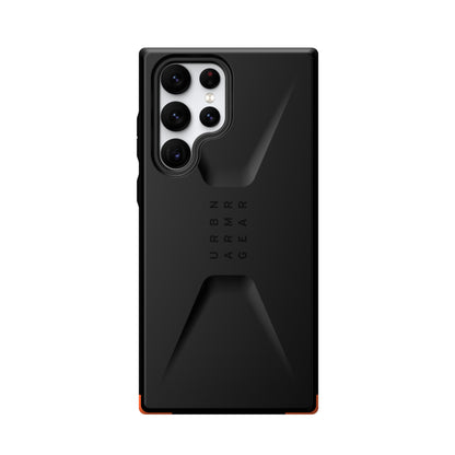 UAG Civilian for Samsung Galaxy S22 Ultra - Black (Barcode: 810070368883 ) - Forexengineer -Malaysia- 810070368883