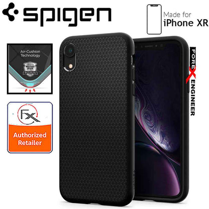 Spigen Liquid Air for iPhone XR - Matte Black - Forexengineer-malaysia