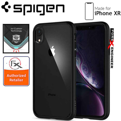 Spigen Ultra Hybrid for iPhone XR - Matte Black - Forexengineer-malaysia
