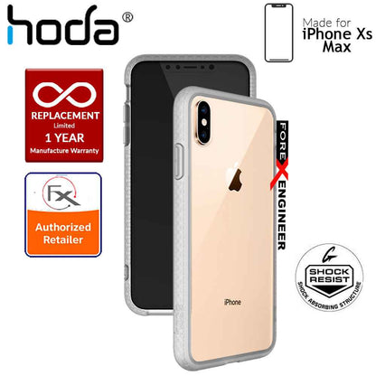 Hoda Crystal Case for iPhone Xs Max - Military Standard Protection - Matte Side - Forexengineer-malaysia