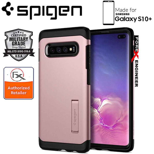 [EOL] Spigen Tough Armor for Samsung Galaxy S10+ - S10 Plus - Rose Gold - Forexengineer-malaysia