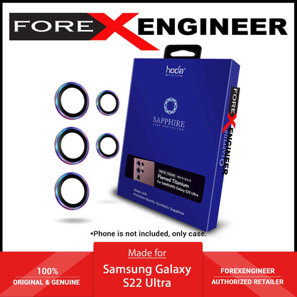 Hoda Sapphire Lens for Samsung Galaxy S22 Ultra - Flamed Titanium (Barcode: 4711163544181 )