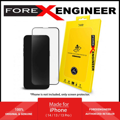 Hoda Tempered Glass for iPhone 14 - 13 - 13 Pro ( 2.5D 0.33mm Full Coverage ) - Clear (Barcode: 4711103545706 )