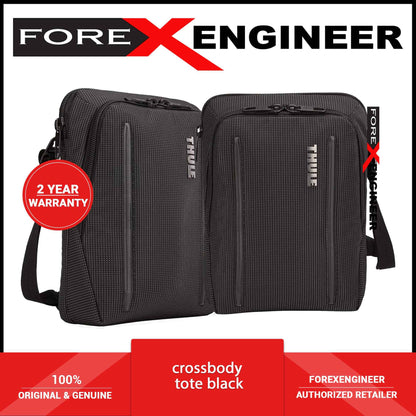 Thule Crossover 2 Crossbody Tote - RFID blocking pocket - Black (Barcode: 0085854244619 )