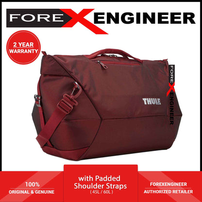 Thule Subterra Duffel 45L with Padded Shoulder Straps - Ember (Barcode: 0085854240154 )