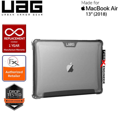 UAG Plyo for Macbook Air - M1 13‚Äù ( 2018 - 2020 ) -  Feather-Light Rugged Military Drop Tested - Ice ( Barcode : 812451031676 ) - Forexengineer-malaysia