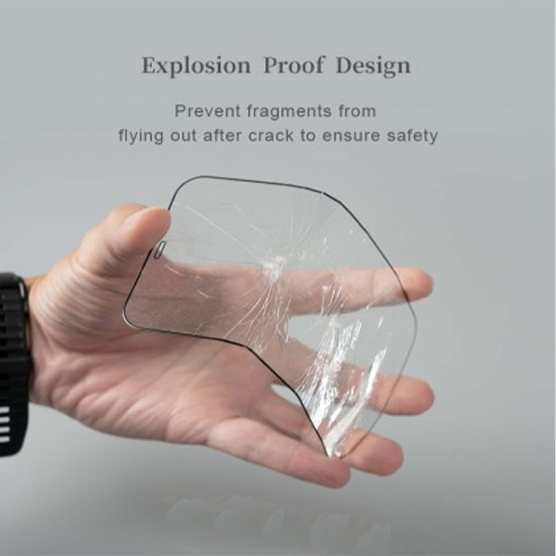 Hoda Tempered Glass for iPhone 14 Pro ( 2.5D 0.33mm Full Coverage ) - Clear (Barcode: 4711103545744 ) - Forexengineer -Malaysia- 4711103545744