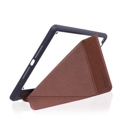 Monocozzi LUCID Folio for iPad Mini 7th Gen ( 2024 ) / iPad Mini 6th Gen ( 2021 ) - Ultra Light Folio Case with Apple Pencil Slot - Tan (Barcode: 4895199107687 )