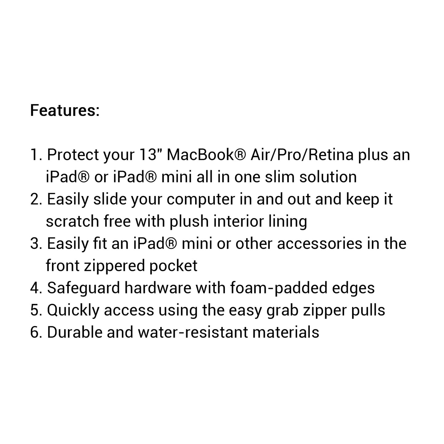 Thule Subterra Sleeve for Macbook 15" - Laptop Sleeve - Black (Barcode: 0085854245630 )