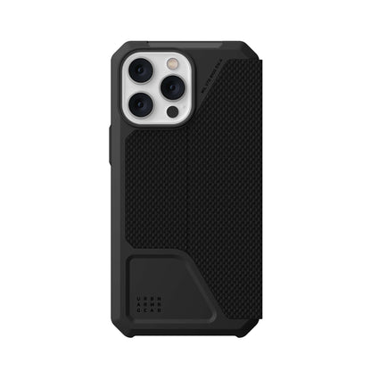 UAG Metropolis for iPhone 14 Pro Max - Folio Case - Kevlar Black - Forexengineer -Malaysia- 840283902130