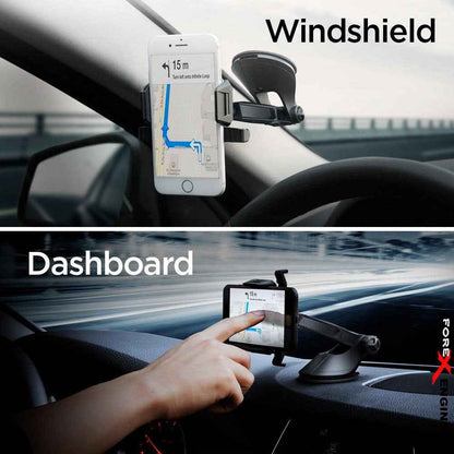 DE-RESERVE Spigen Car Mount Holder Kuel Signature TS36 -360 Angles with One Tap Technology - Black - Forexengineer-malaysia