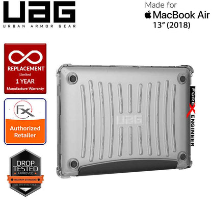 UAG Plyo for Macbook Air - M1 13‚Äù ( 2018 - 2020 ) -  Feather-Light Rugged Military Drop Tested - Ice ( Barcode : 812451031676 ) - Forexengineer-malaysia