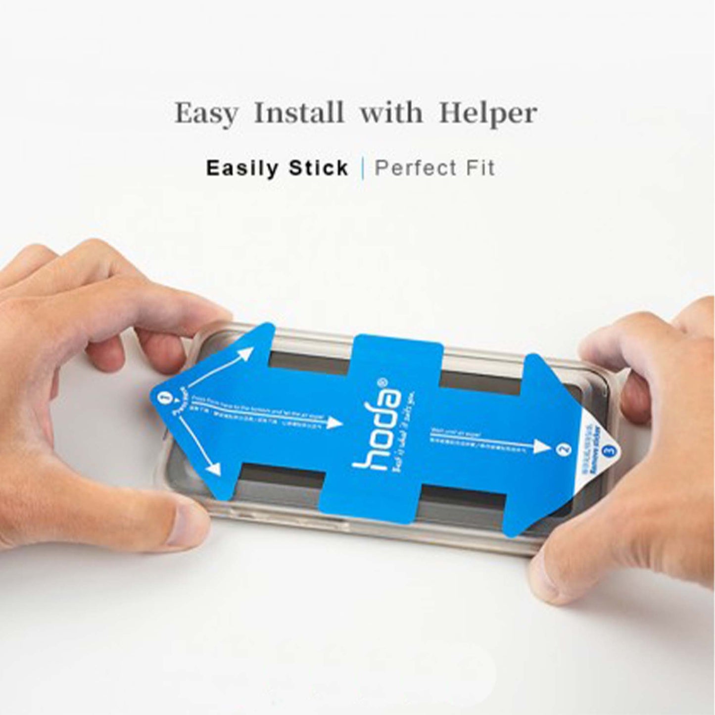 Hoda Tempered Glass for iPhone 14 Pro ( 2.5D 0.33mm Full Coverage ) - Clear (Barcode: 4711103545744 ) - Forexengineer -Malaysia- 4711103545744