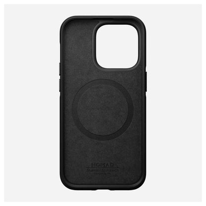 Nomad Modern Leather Horween Case for iPhone 14 Pro - MagSafe Compatible - Black (Barcode: 856500012223 )