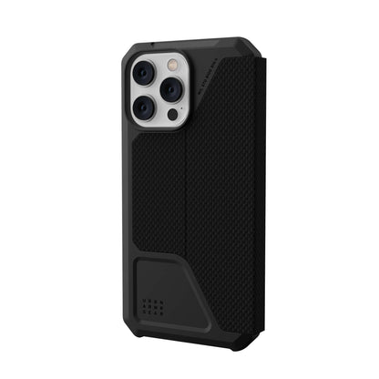UAG Metropolis for iPhone 14 Pro Max - Folio Case - Kevlar Black - Forexengineer -Malaysia- 840283902130