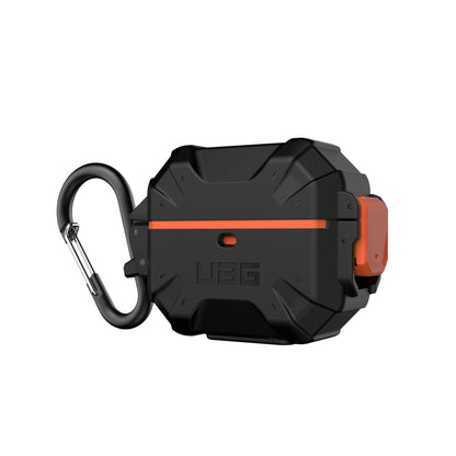 UAG Pathfinder for Airpods Gen 3 - 3rd Gen 2021 - Water Resistant Case - Black - Orange - Forexengineer -Malaysia- 840283900051