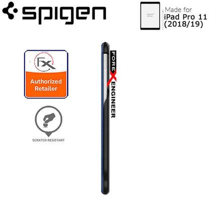 Spigen Smart Fold 2 for iPad Pro 11" (2018-19) - with build in Apple Pencil slot - Blue - Forexengineer-malaysia