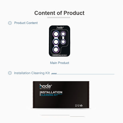 Hoda Sapphire Lens for Samsung Galaxy S22 Ultra - Flamed Titanium (Barcode: 4711163544181 ) - Forexengineer -Malaysia- 4711163544181
