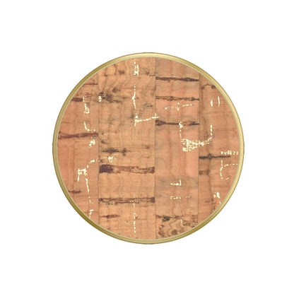 PopSockets Swappable Premium Material - Metallic Cork Gold
