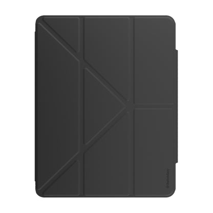 SwitchEasy Origami Nude Flexi-Folding Folio Clear Case for iPad Pro 11" ( 2022 - 2020 - 2018 ) - iPad Air 10.9" ( 2022 - 2020 ) - Black (Barcode: 4895241108501 ) - Forexengineer -Malaysia- 4895241108501