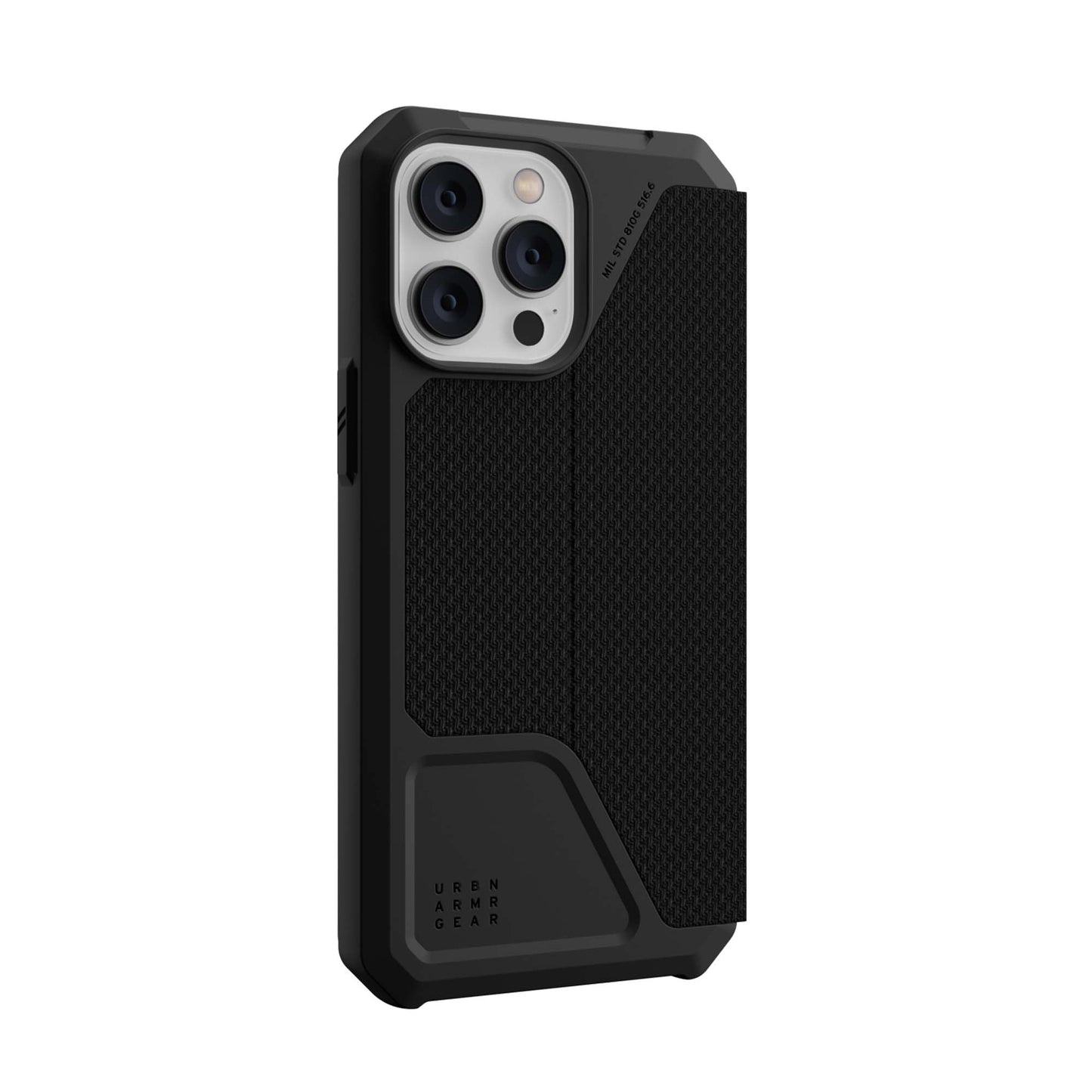 UAG Metropolis for iPhone 14 Pro Max - Folio Case - Kevlar Black