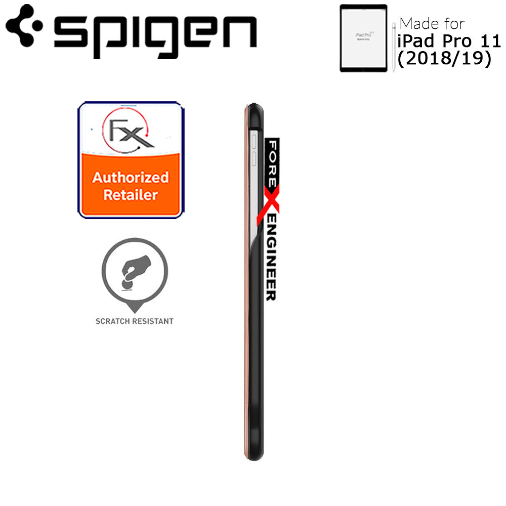 Spigen Smart Fold 2 for iPad Pro 11" (2018-19) - with build in Apple Pencil slot - Rose Gold