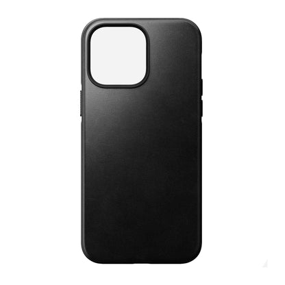 [ONLINE EXCLUSIVE] Nomad Modern Leather Horween Case for iPhone 14 Pro Max - MagSafe Compatible - Black (Barcode: 856500012216 )