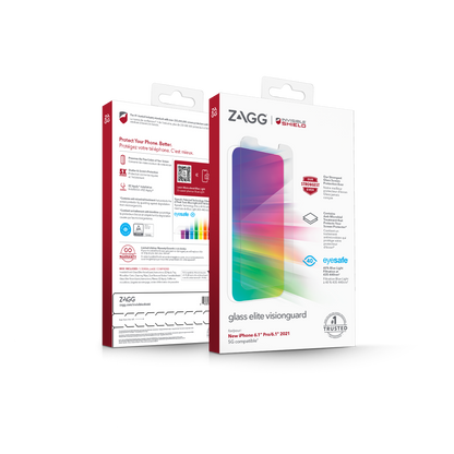 InvisibleShield Glass Elite VisionGuard for iPhone 13 - 13 Pro 6.1" 5G - Case Friendly Screen (Barcode: 840056148895 ) - Forexengineer-malaysia