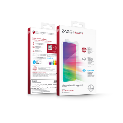 InvisibleShield Glass Elite VisionGuard for iPhone 13 Mini 5.4" 5G - Case Friendly Screen (Barcode: 840056148888 ) - Forexengineer-malaysia