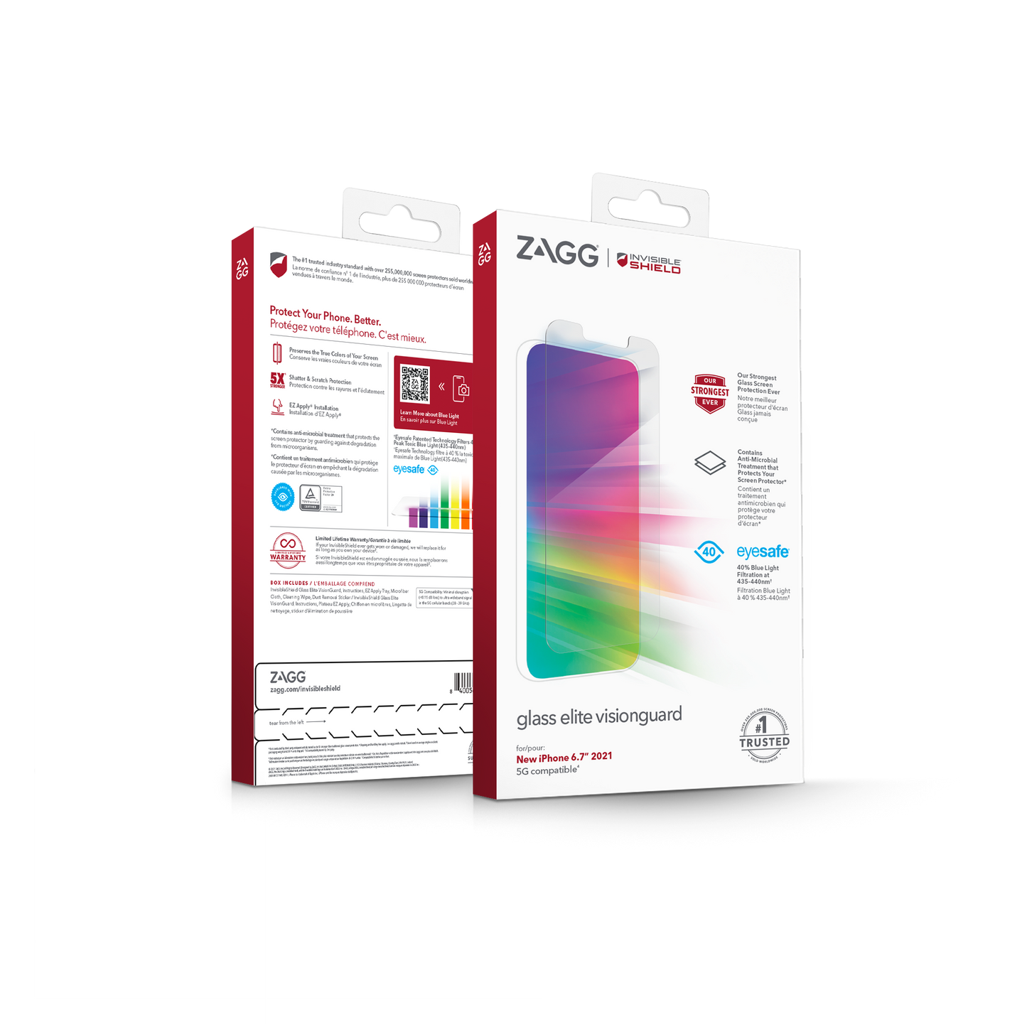 InvisibleShield Glass Elite VisionGuard for iPhone 13 Pro Max 6.7" 5G - Case Friendly Screen (Barcode: 840056148901 ) - Forexengineer-malaysia