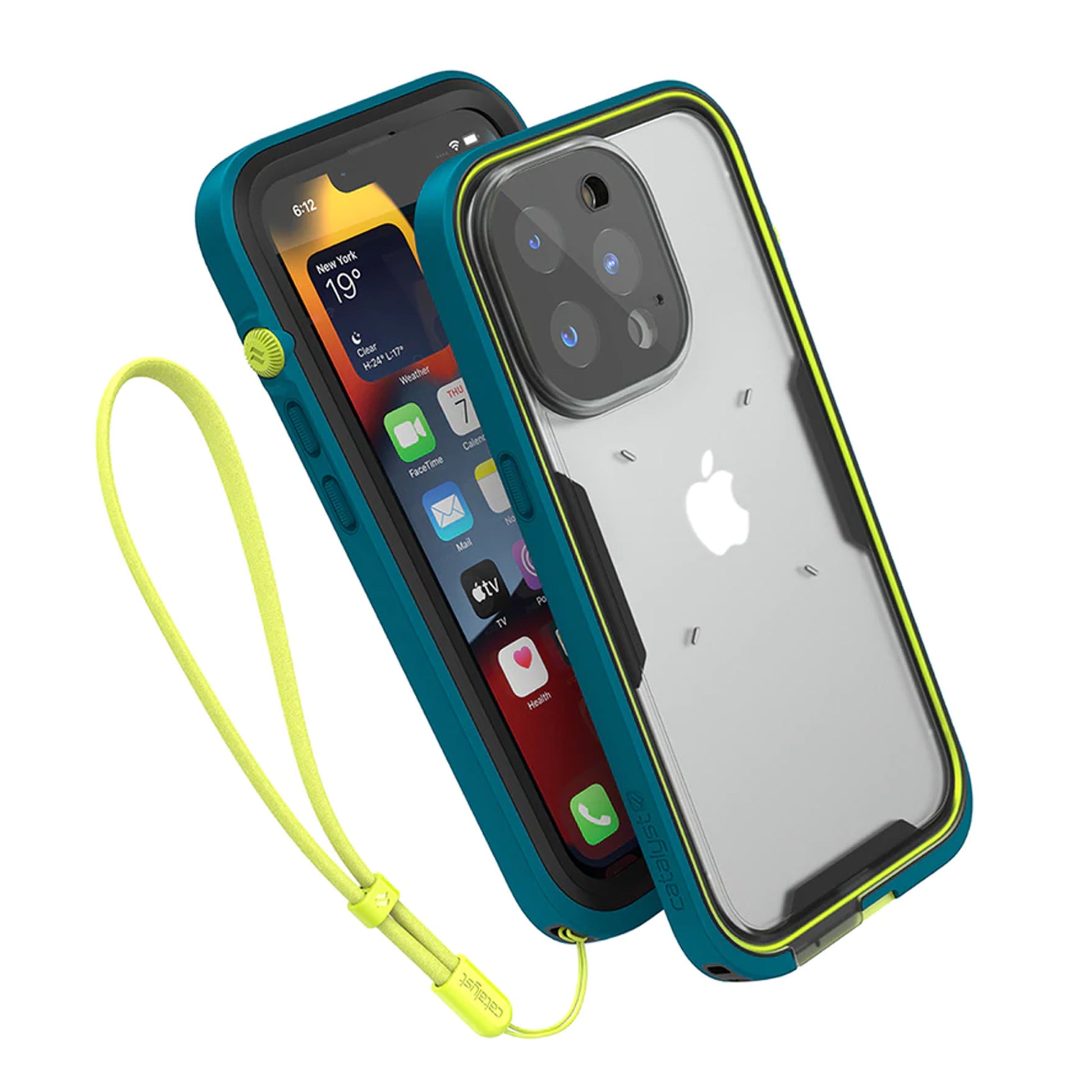 Catalyst Total Protection Waterproof Case for iPhone 13 Pro Max 6.7" 5G - Marine Blue - Forexengineer -Malaysia- 840625112159