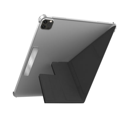 SwitchEasy Origami Nude Flexi-Folding Folio Clear Case for iPad Pro 11" ( 2022 - 2020 - 2018 ) - iPad Air 10.9" ( 2022 - 2020 ) - Black (Barcode: 4895241108501 ) - Forexengineer -Malaysia- 4895241108501