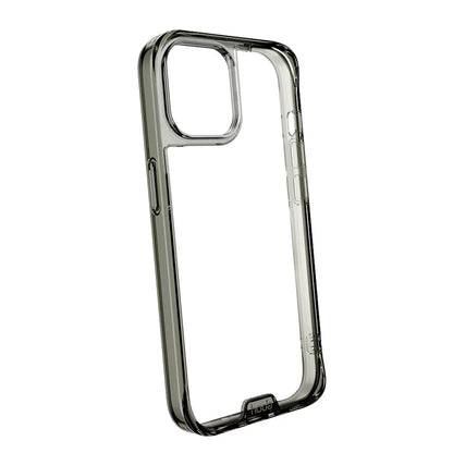 Hoda Crystal Pro Glass Case for iPhone 14 Tempered Glass Backplate Military Standard - Clear Black ( Barcode: 4711103545065 ) - Forexengineer -Malaysia- 4711103545065