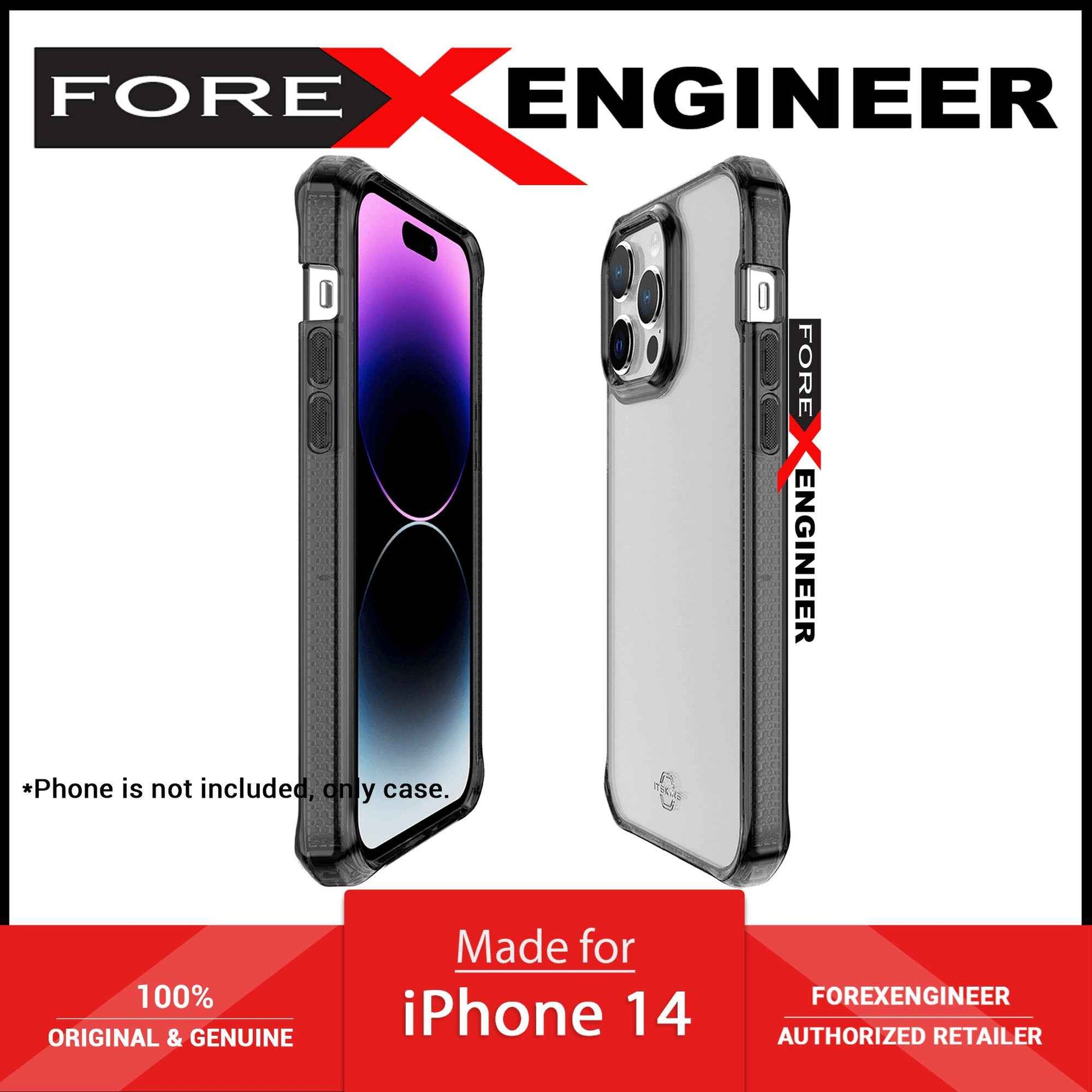 ITSkins Hybrid Clear for iPhone 14 - Black ( Barcode: 4894465538880 )