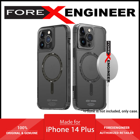 SKINARMA Saido Mag-Charge for iPhone 14 Plus - Compatible with Magsafe - Smoke (Barcode: 8886461241969 )