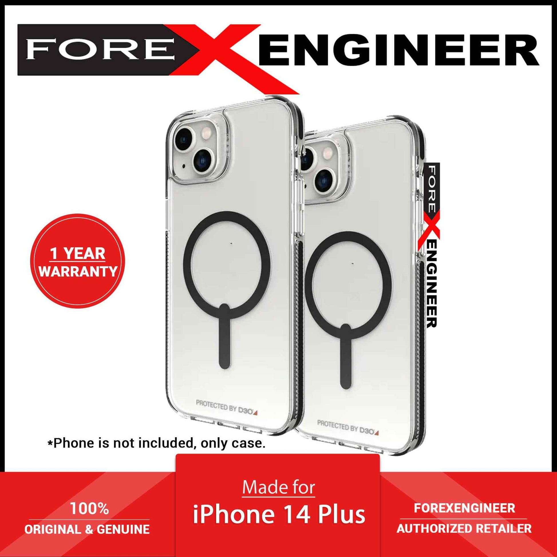 Gear4 Santa Cruz Snap for iPhone 14 Plus - Magsafe Compatible - Black (Barcode: 840056166332 )