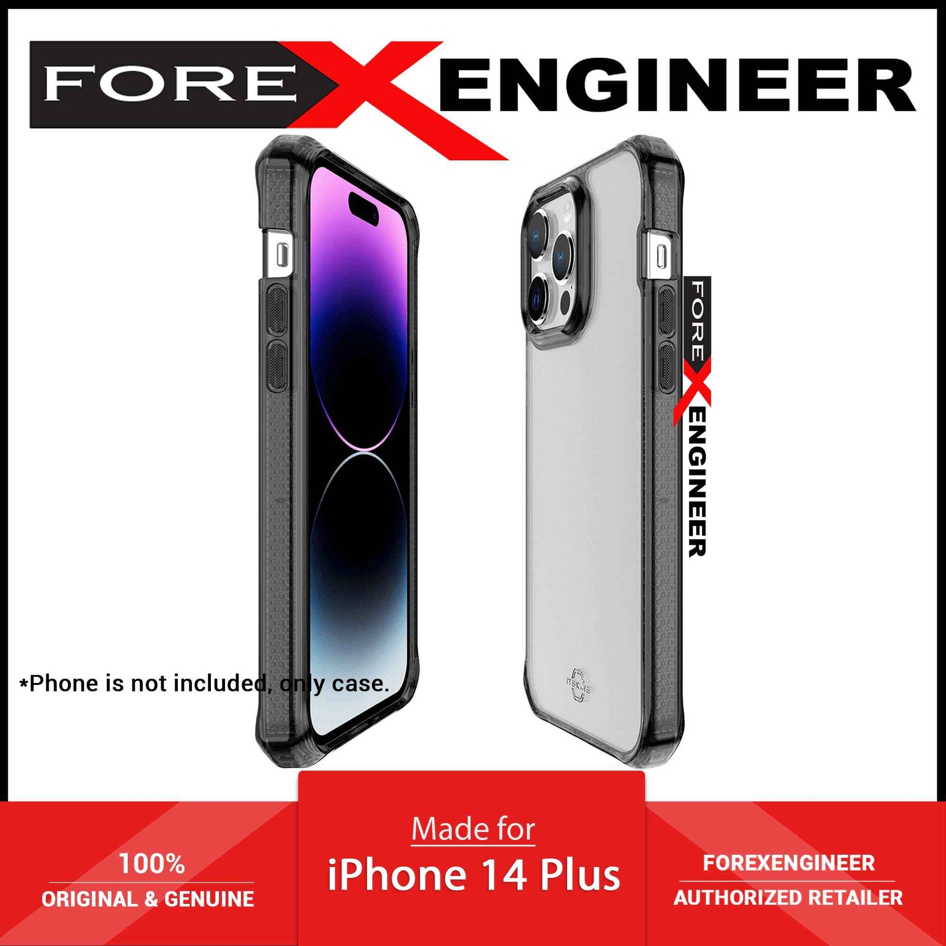 ITSkins Hybrid Clear for iPhone 14 Plus - Black ( Barcode: 4894465196141 )