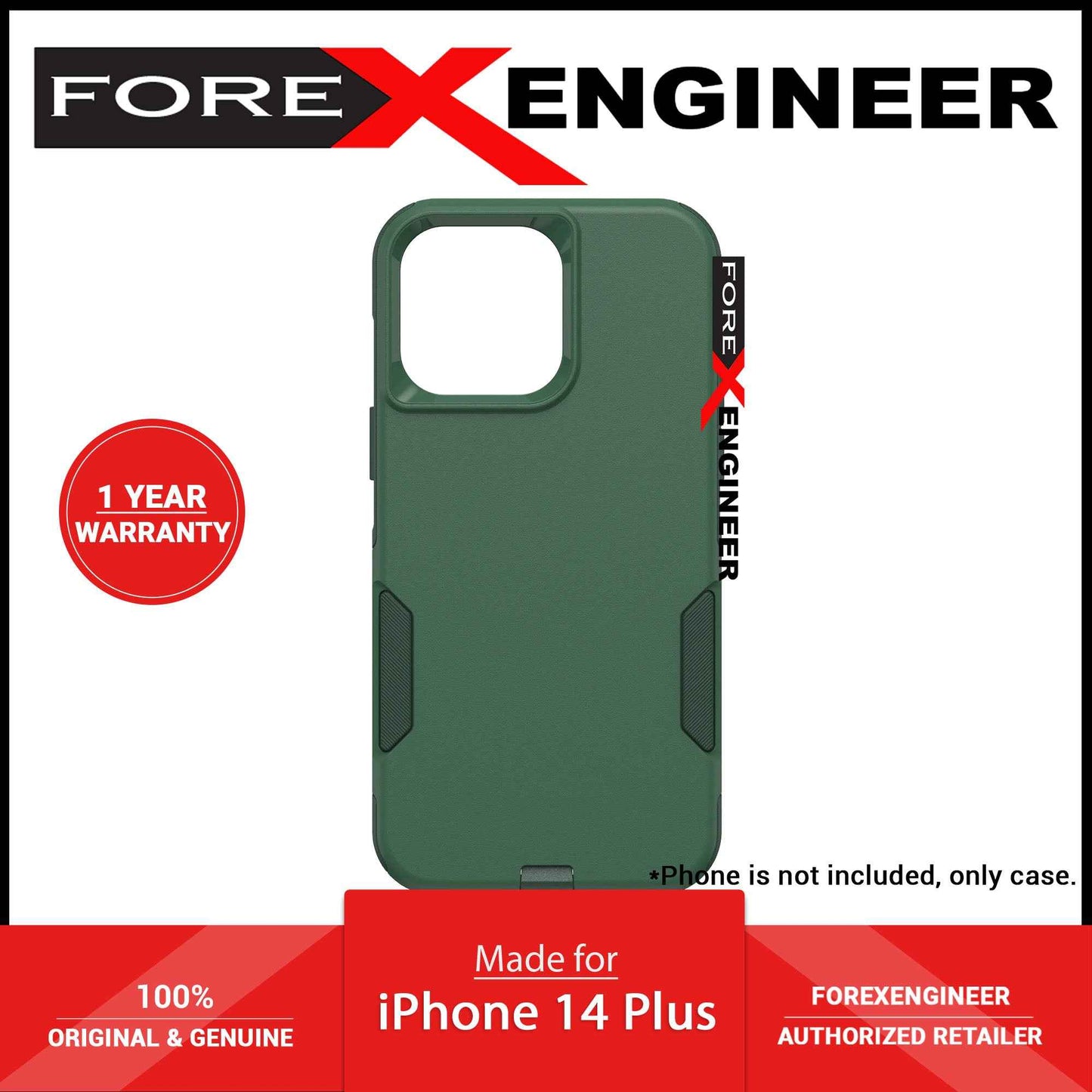 Otterbox Commuter for iPhone 14 Plus - Tree Company (Green) (Barcode: 840262380317 )