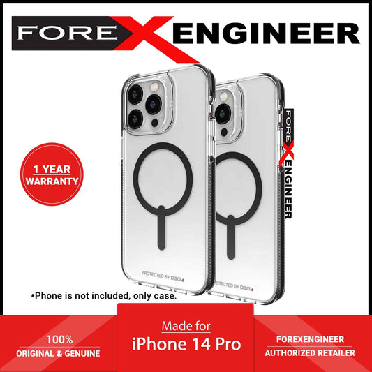 Gear4 Santa Cruz Snap for iPhone 14 Pro - Magsafe Compatible - Black (Barcode: 840056166363 )