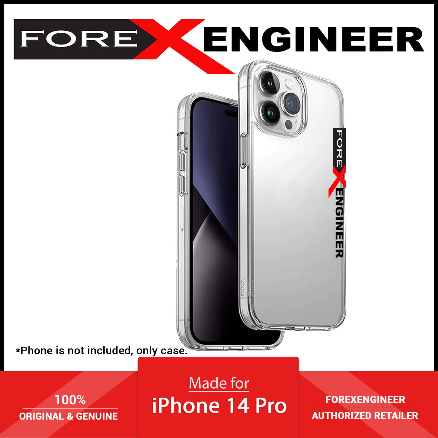 UNIQ LifePro Xtreme for iPhone 14 Pro - Clear (Barcode: 8886463681213 )
