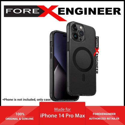 UNIQ LifePro Xtreme MagClick™ for iPhone 14 Pro Max - Magsafe Charging Compatible - Smoke (Barcode: 8886463681305 )